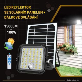 Je čas svítit s naším novým produktem! 💡 Představujeme LED reflektor 1500lm s integrovaným solárním panelem a dálkovým...